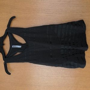 Fabletics Black Tank, Medium